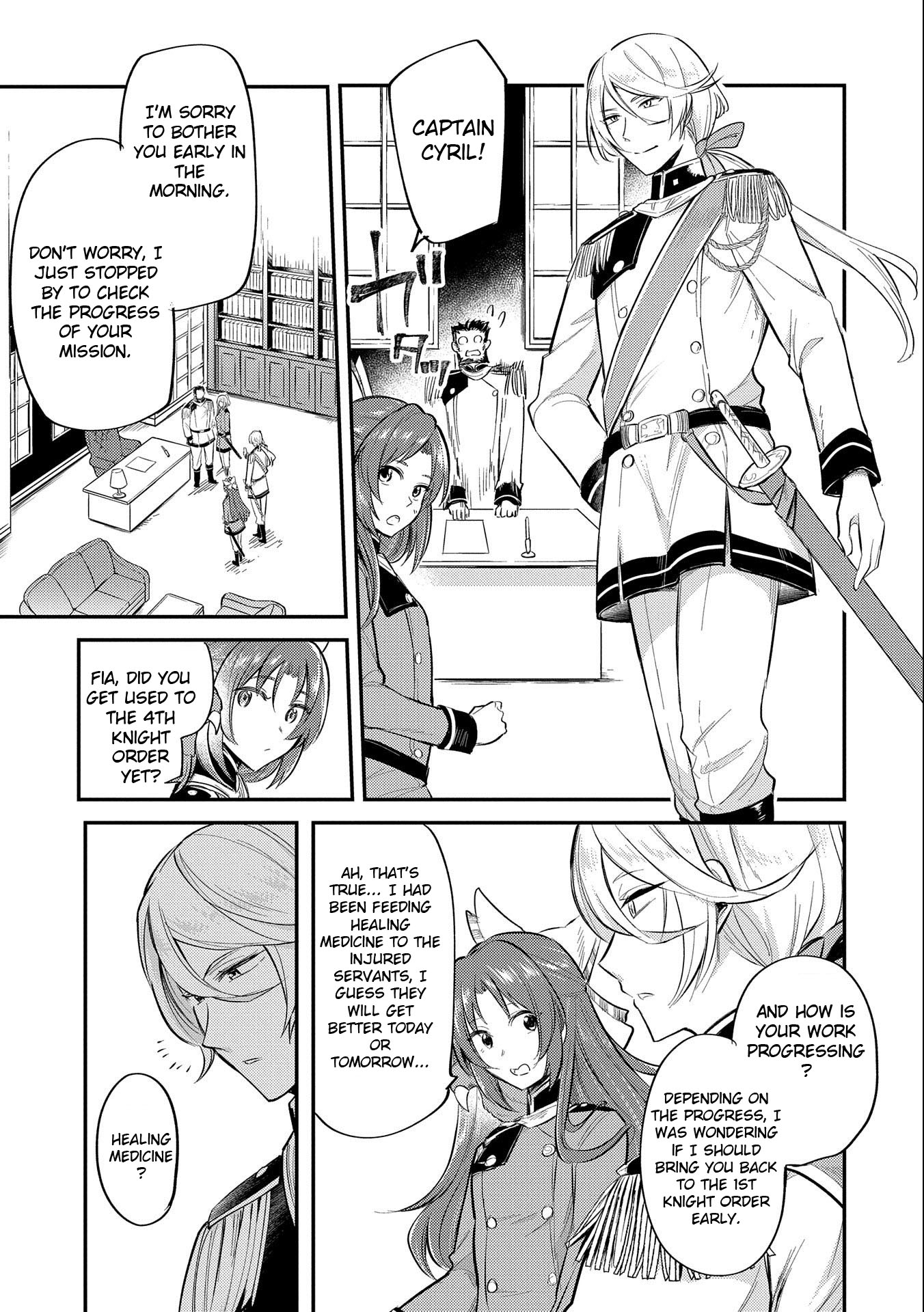The Reincarnated Great Saint Hides That She's a Saint Chapter 9 page 7 - Chapter 9