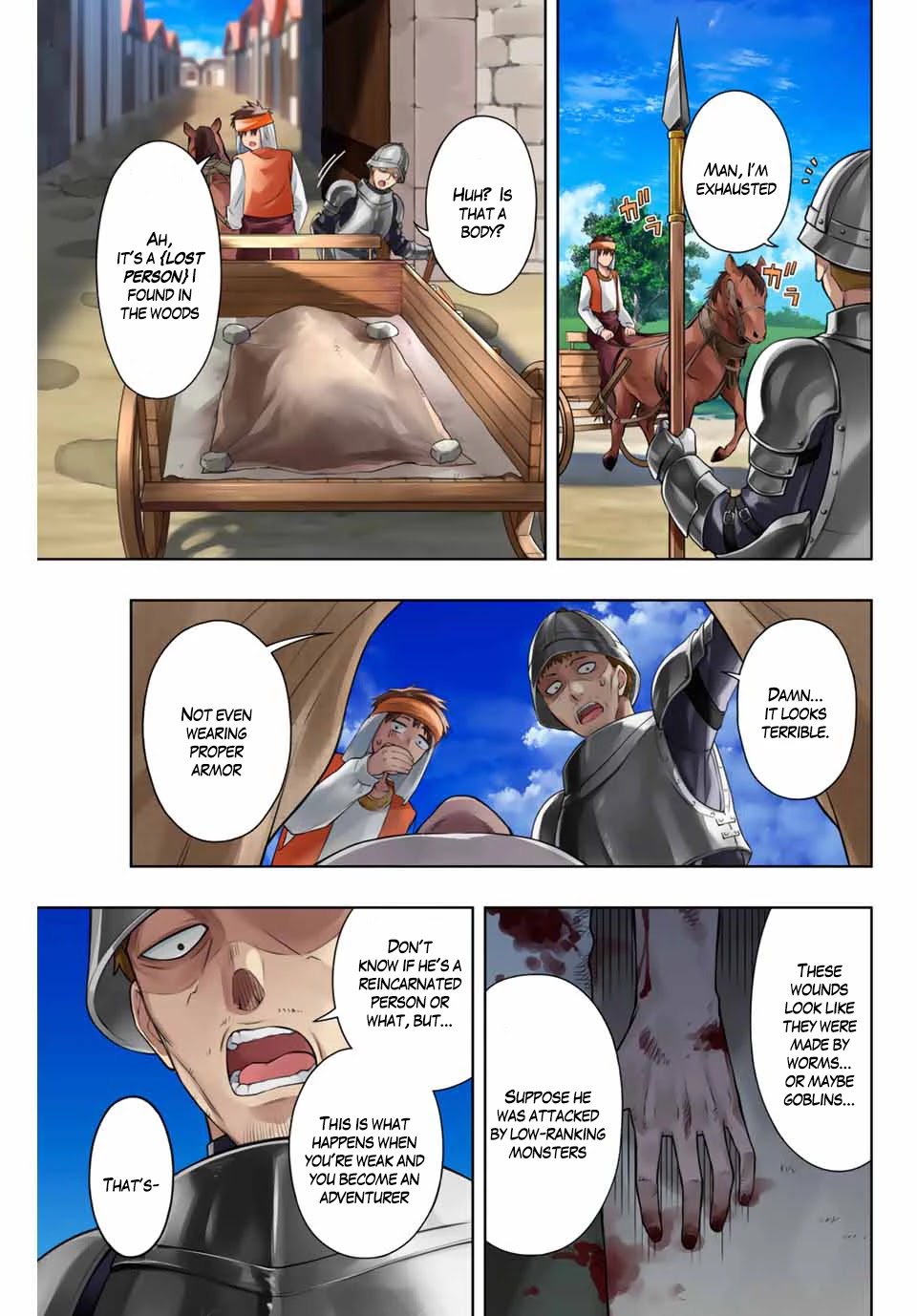 The Reincarnated Inferior Magic Swordsman Chapter 1 page 3 - Chapter 1: Eargard and the board of skills