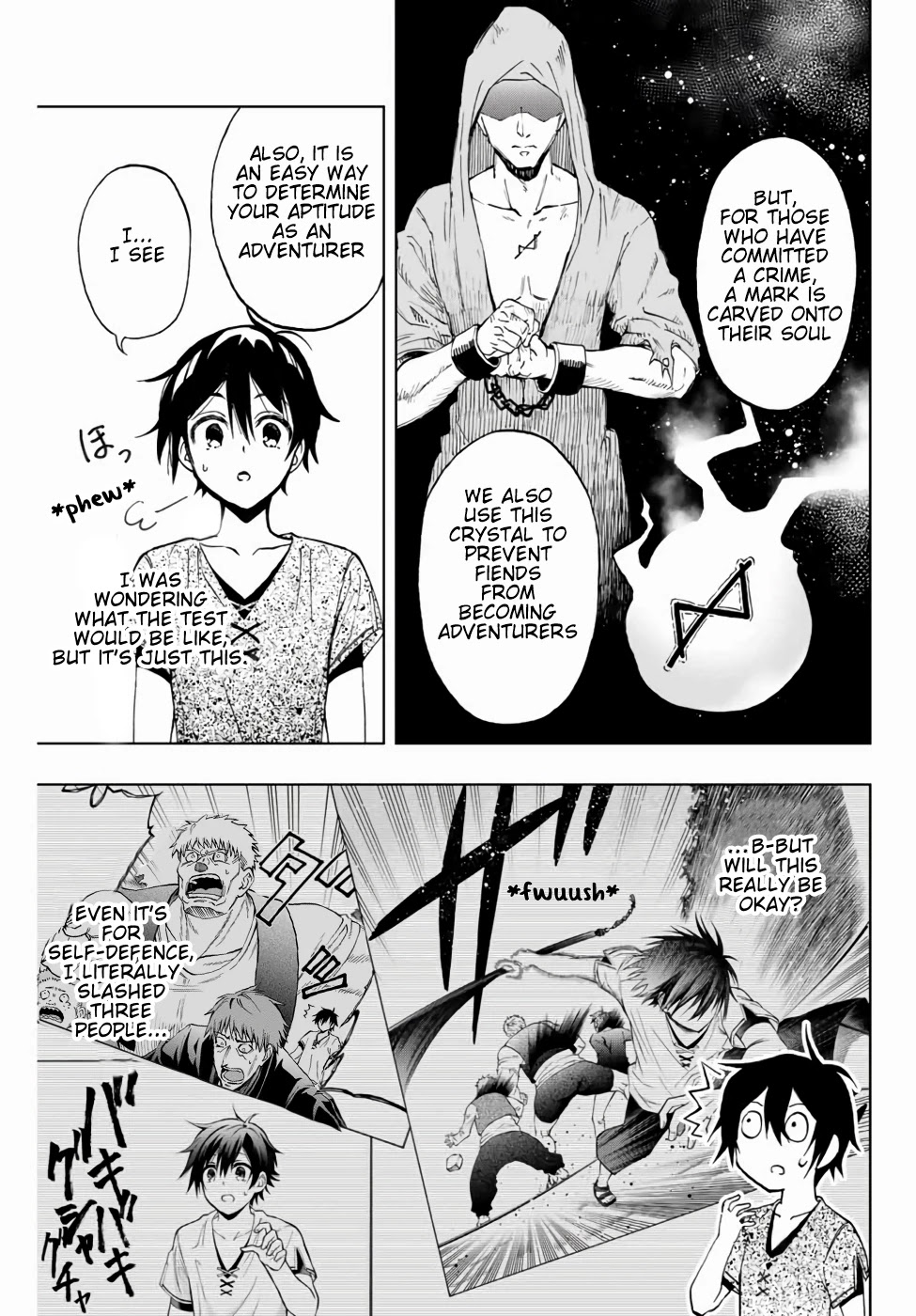 The Reincarnated Inferior Magic Swordsman Chapter 12 page 3 - Chapter 12: Aptitude Test