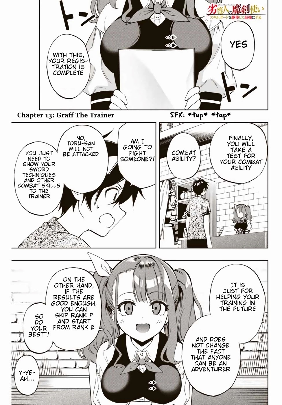 The Reincarnated Inferior Magic Swordsman Chapter 13 page 2 - Chapter 13: Graff The Trainer