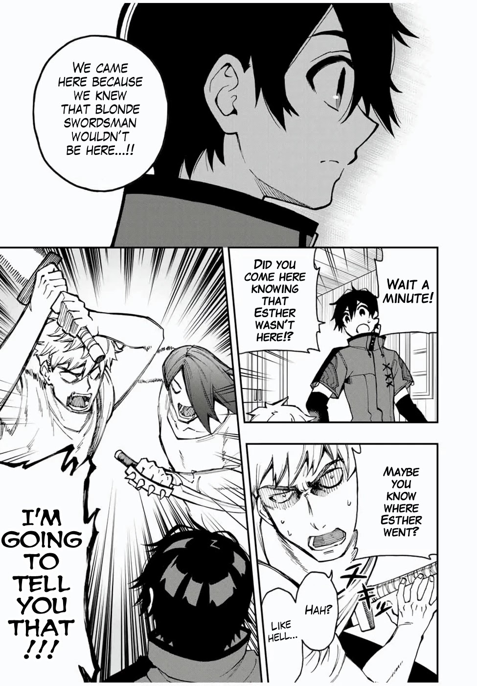 The Reincarnated Inferior Magic Swordsman Chapter 24 page 8 - Chapter 24: The Disappearance of Esther