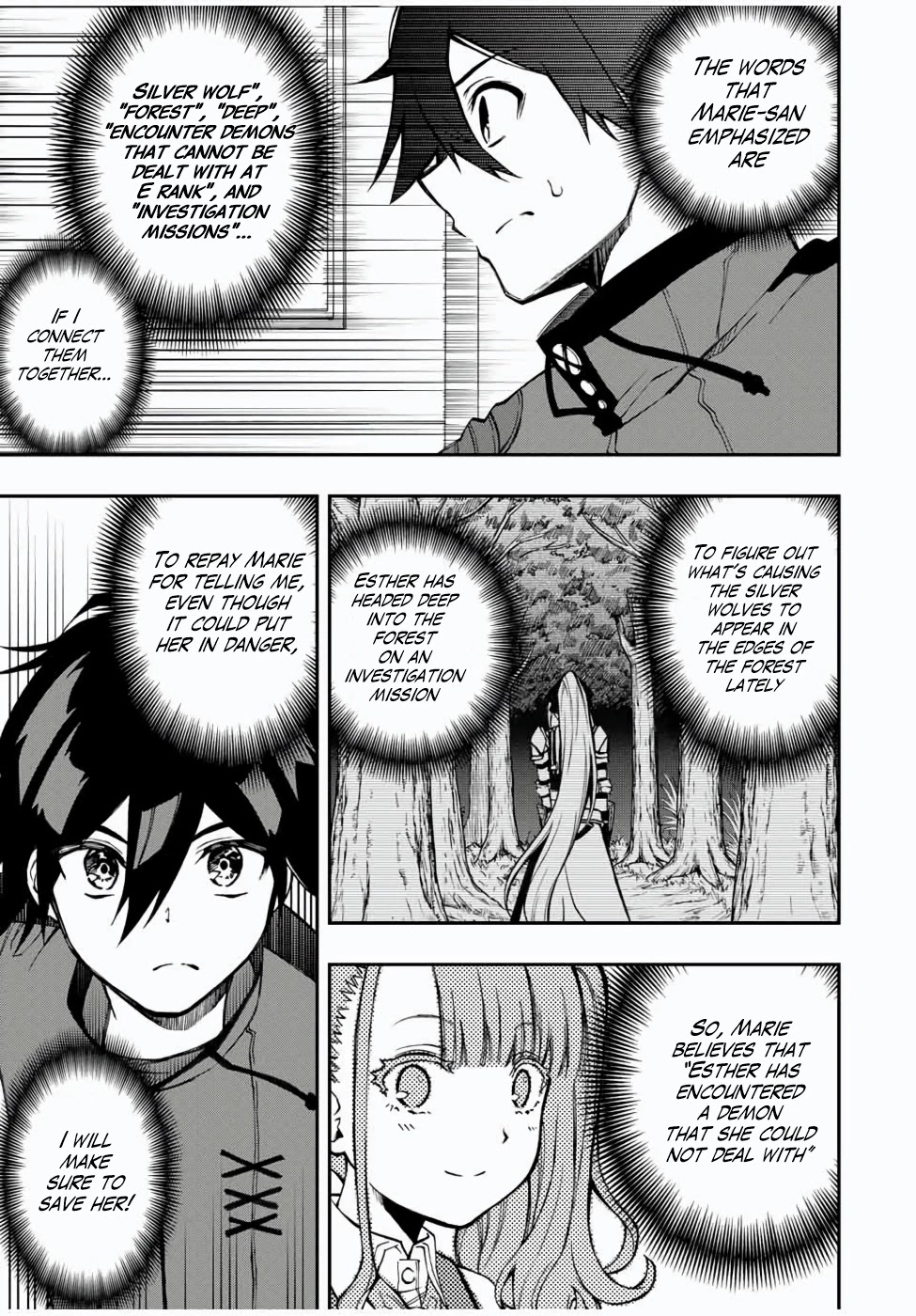 The Reincarnated Inferior Magic Swordsman Chapter 25 page 13 - Chapter 25: Pursuing Esther!