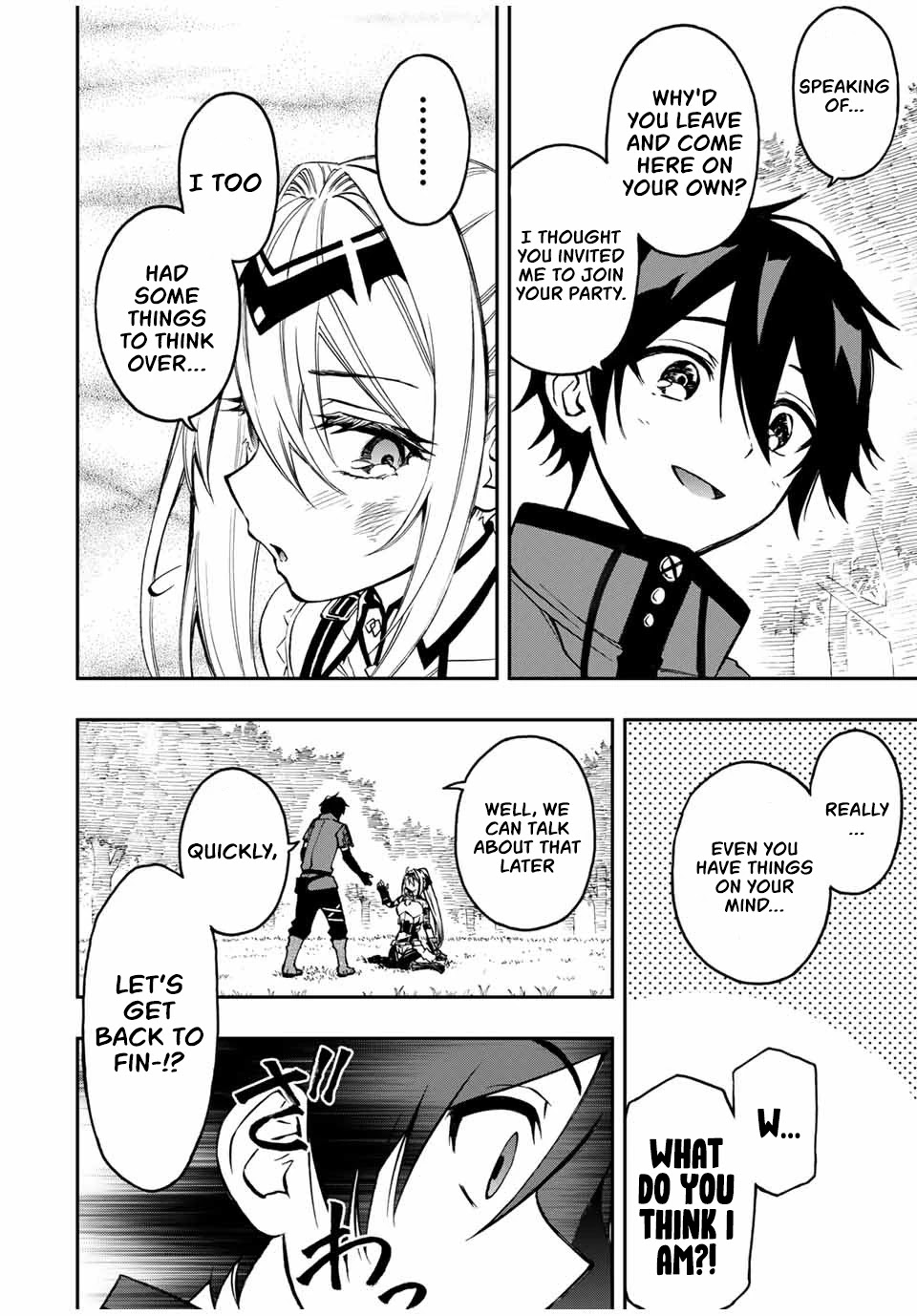 The Reincarnated Inferior Magic Swordsman Chapter 27 page 9 - Chapter 27: Rockworms, again