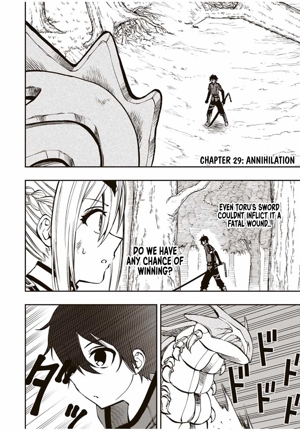The Reincarnated Inferior Magic Swordsman Chapter 29 page 1 - Chapter 29: Annihilation