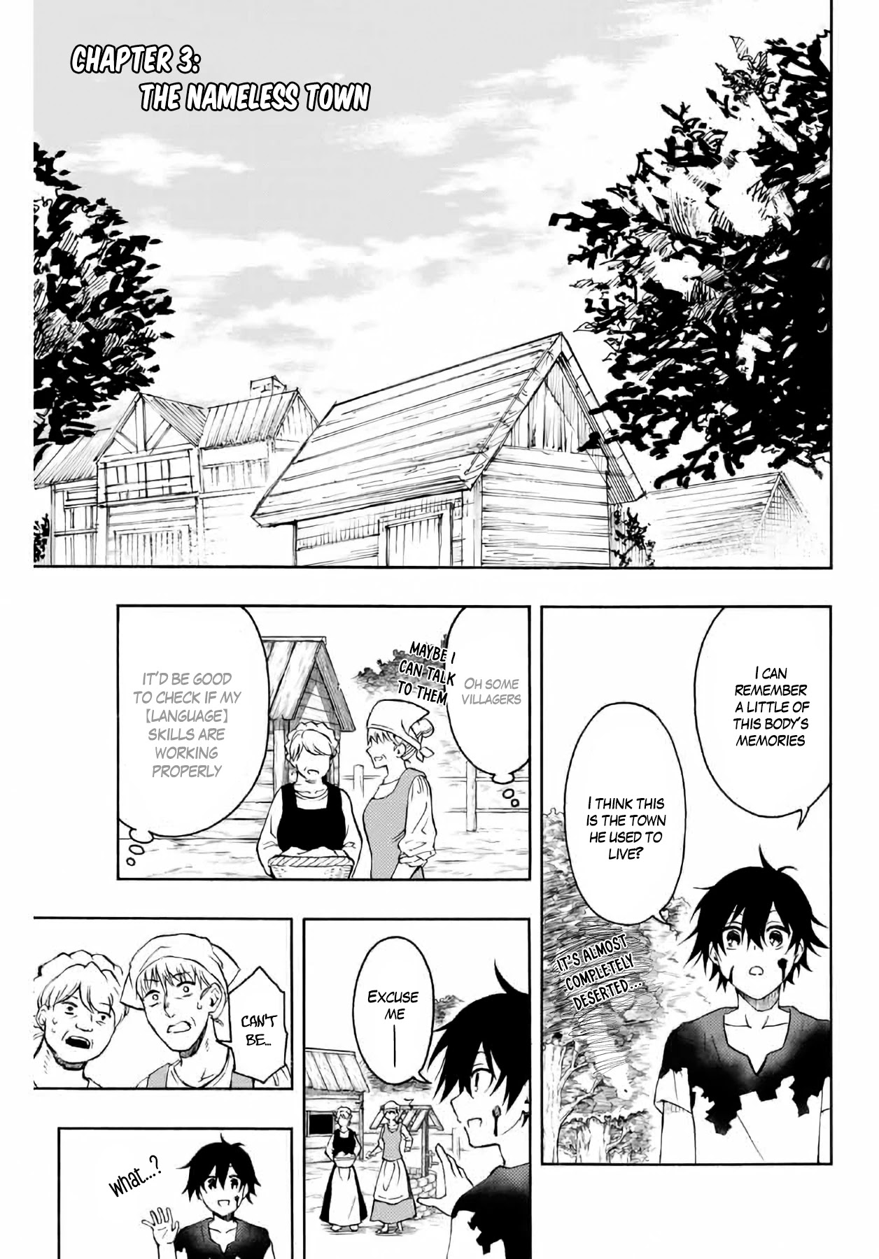 The Reincarnated Inferior Magic Swordsman Chapter 3 page 8 - Chapter 3: The nameless town