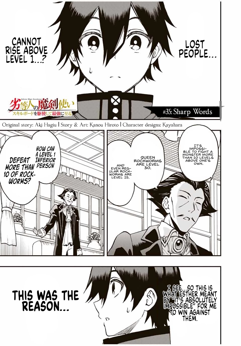 The Reincarnated Inferior Magic Swordsman Chapter 35 page 2 - Chapter 35