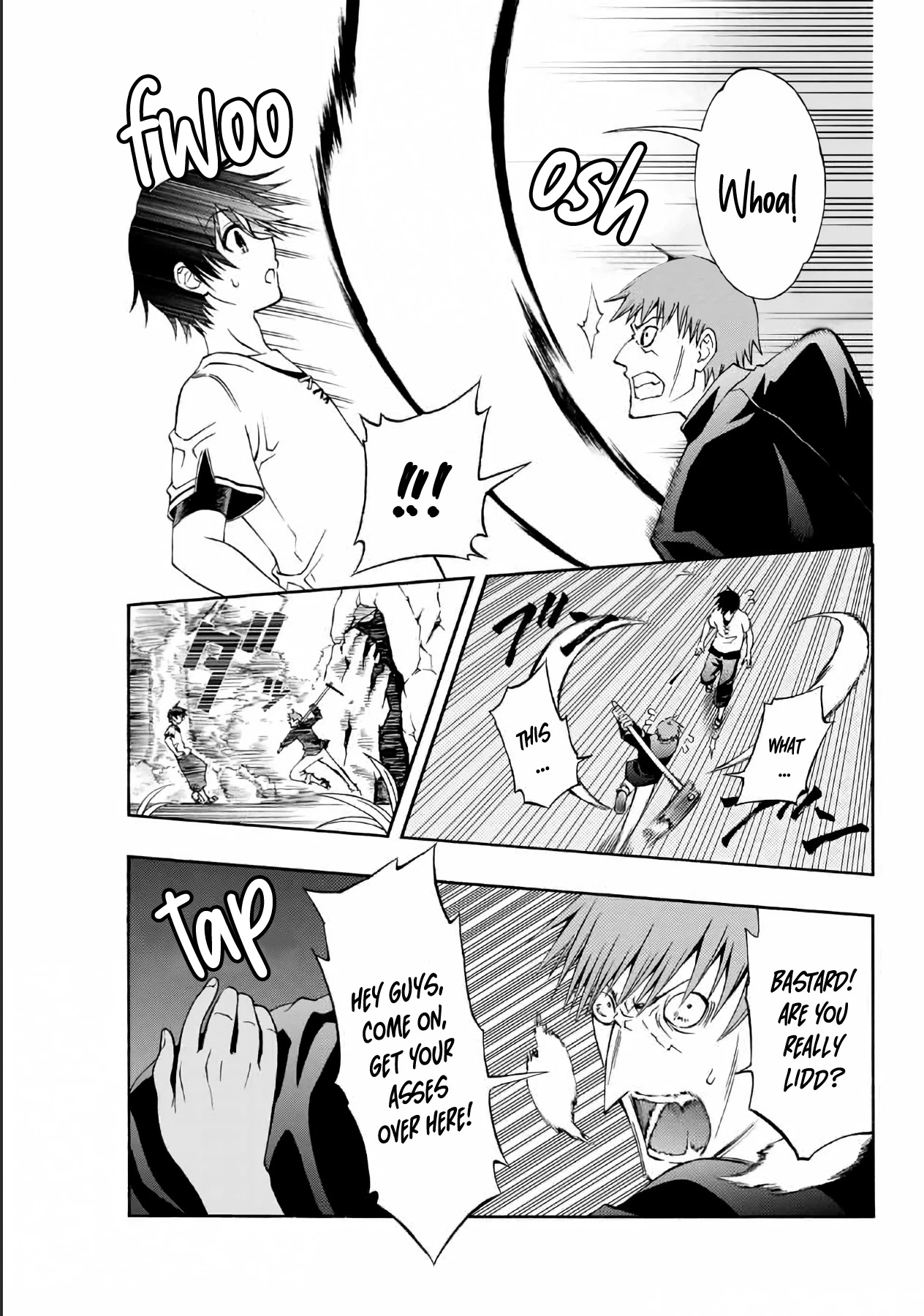 The Reincarnated Inferior Magic Swordsman Chapter 4 page 6 - Chapter 4: Three suspicious persons