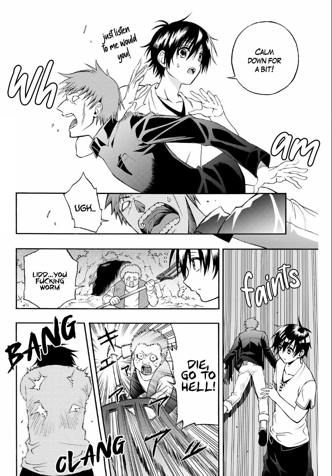 The Reincarnated Inferior Magic Swordsman Chapter 4 page 7 - Chapter 4: Three suspicious persons