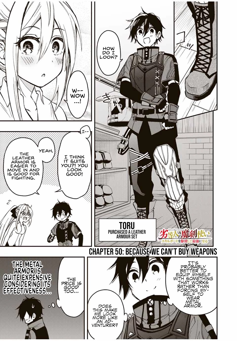 The Reincarnated Inferior Magic Swordsman Chapter 50 page 3 - Chapter 50