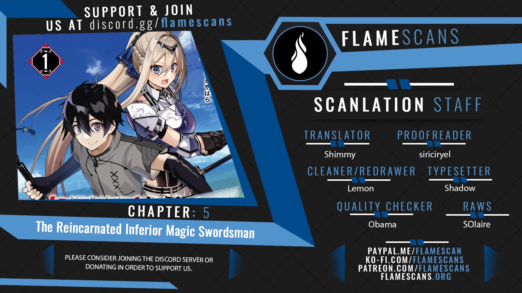 The Reincarnated Inferior Magic Swordsman Chapter 58 page 1 - Chapter 58