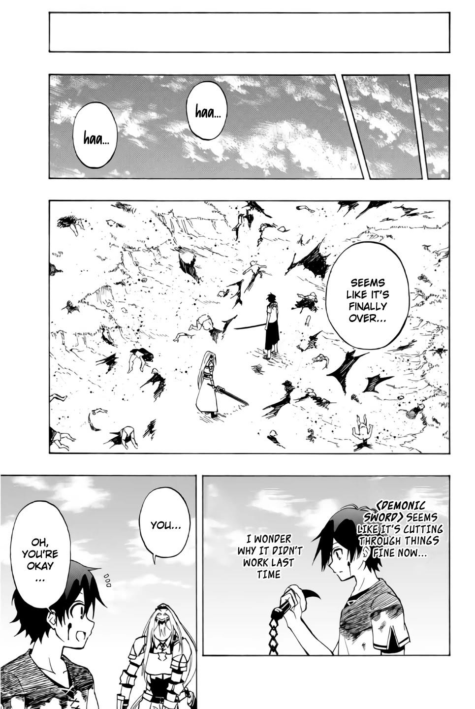The Reincarnated Inferior Magic Swordsman Chapter 7 page 10 - Chapter 7: a bloody encounter