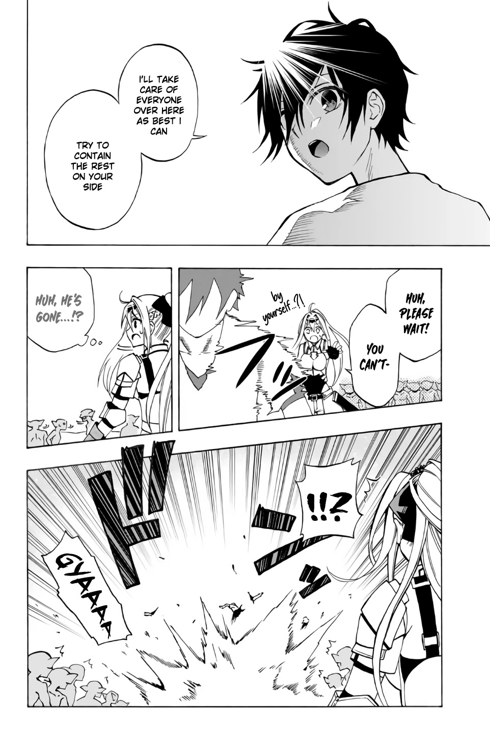 The Reincarnated Inferior Magic Swordsman Chapter 7 page 3 - Chapter 7: a bloody encounter