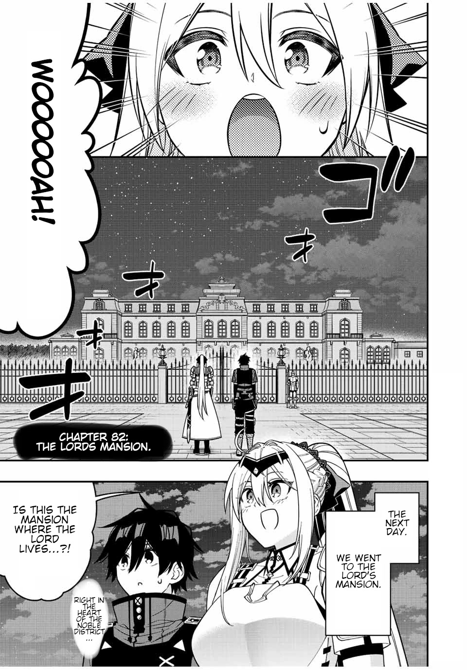 The Reincarnated Inferior Magic Swordsman Chapter 82 page 2 - Chapter 82: The Lords mansion.