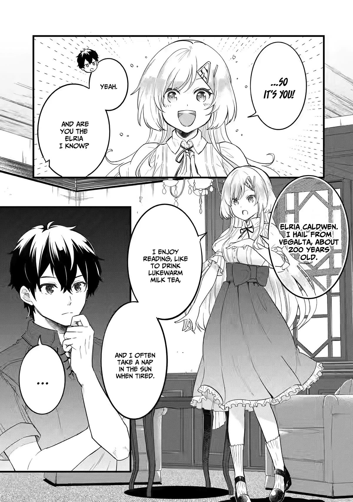 The Reincarnated Marriage of a Hero and a Sage: After Becoming Engaged to a Former Rival, We Became the Strongest Couple Chapter 1 page 48 - Chapter 1