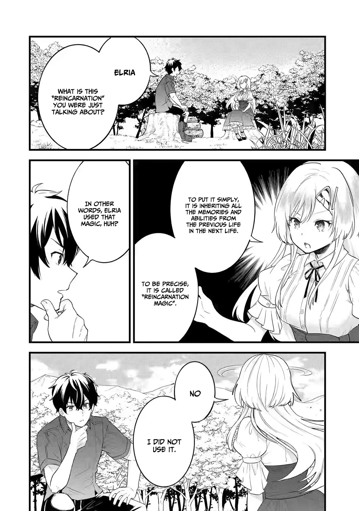The Reincarnated Marriage of a Hero and a Sage: After Becoming Engaged to a Former Rival, We Became the Strongest Couple Chapter 1 page 57 - Chapter 1