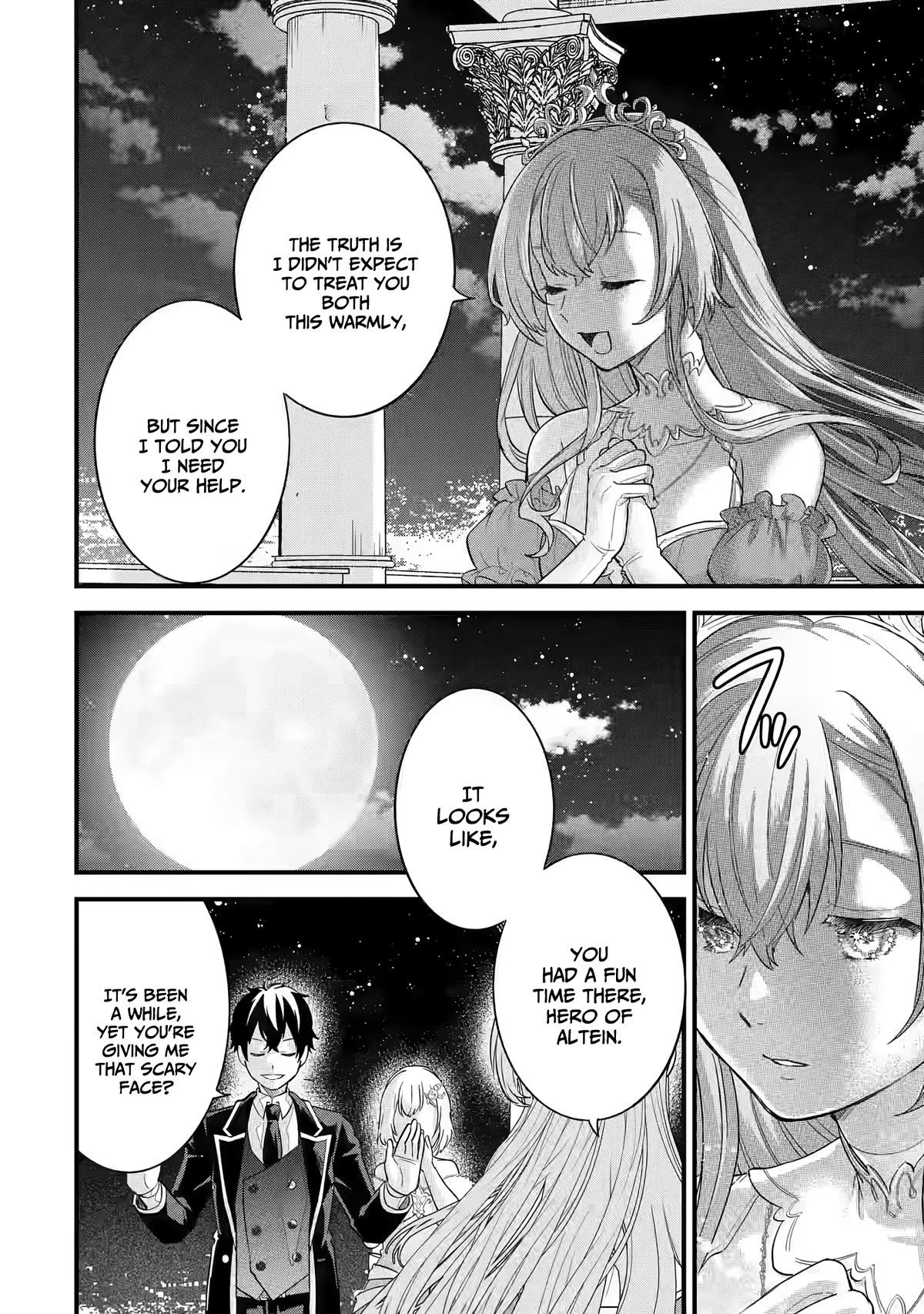 The Reincarnated Marriage of a Hero and a Sage: After Becoming Engaged to a Former Rival, We Became the Strongest Couple Chapter 13 page 33 - Chapter 13: The princess challenges The Hero waging The Sage