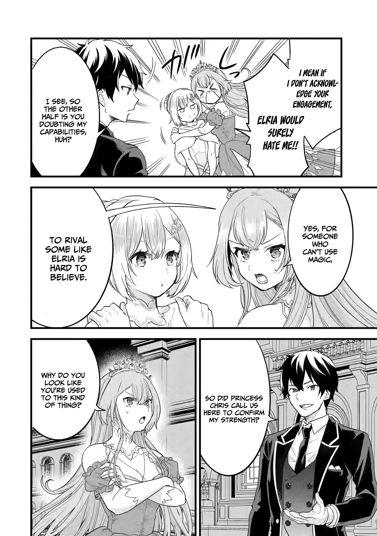 The Reincarnated Marriage of a Hero and a Sage: After Becoming Engaged to a Former Rival, We Became the Strongest Couple Chapter 13 page 7 - Chapter 13: The princess challenges The Hero waging The Sage