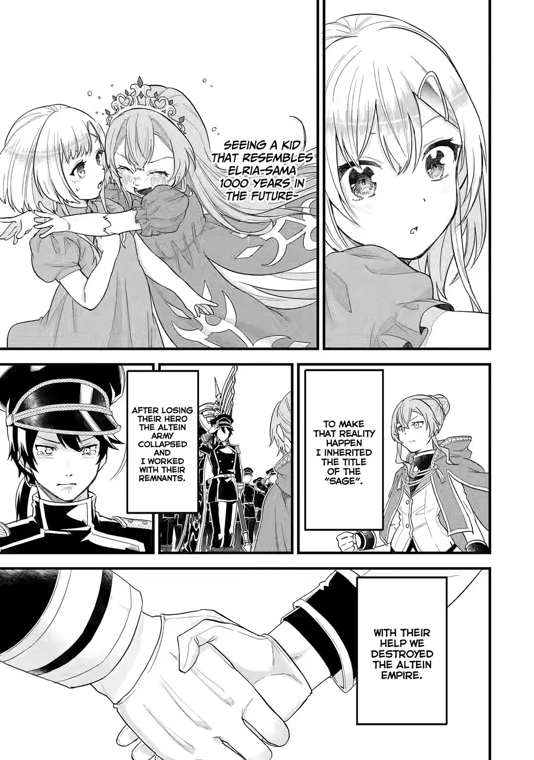The Reincarnated Marriage of a Hero and a Sage: After Becoming Engaged to a Former Rival, We Became the Strongest Couple Chapter 14 page 16 - Chapter 14: The girl who leapt through time