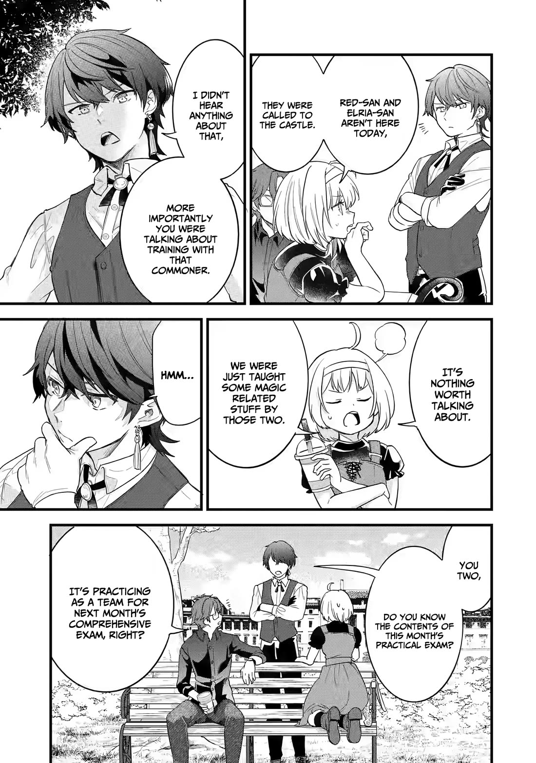 The Reincarnated Marriage of a Hero and a Sage: After Becoming Engaged to a Former Rival, We Became the Strongest Couple Chapter 14 page 34 - Chapter 14: The girl who leapt through time