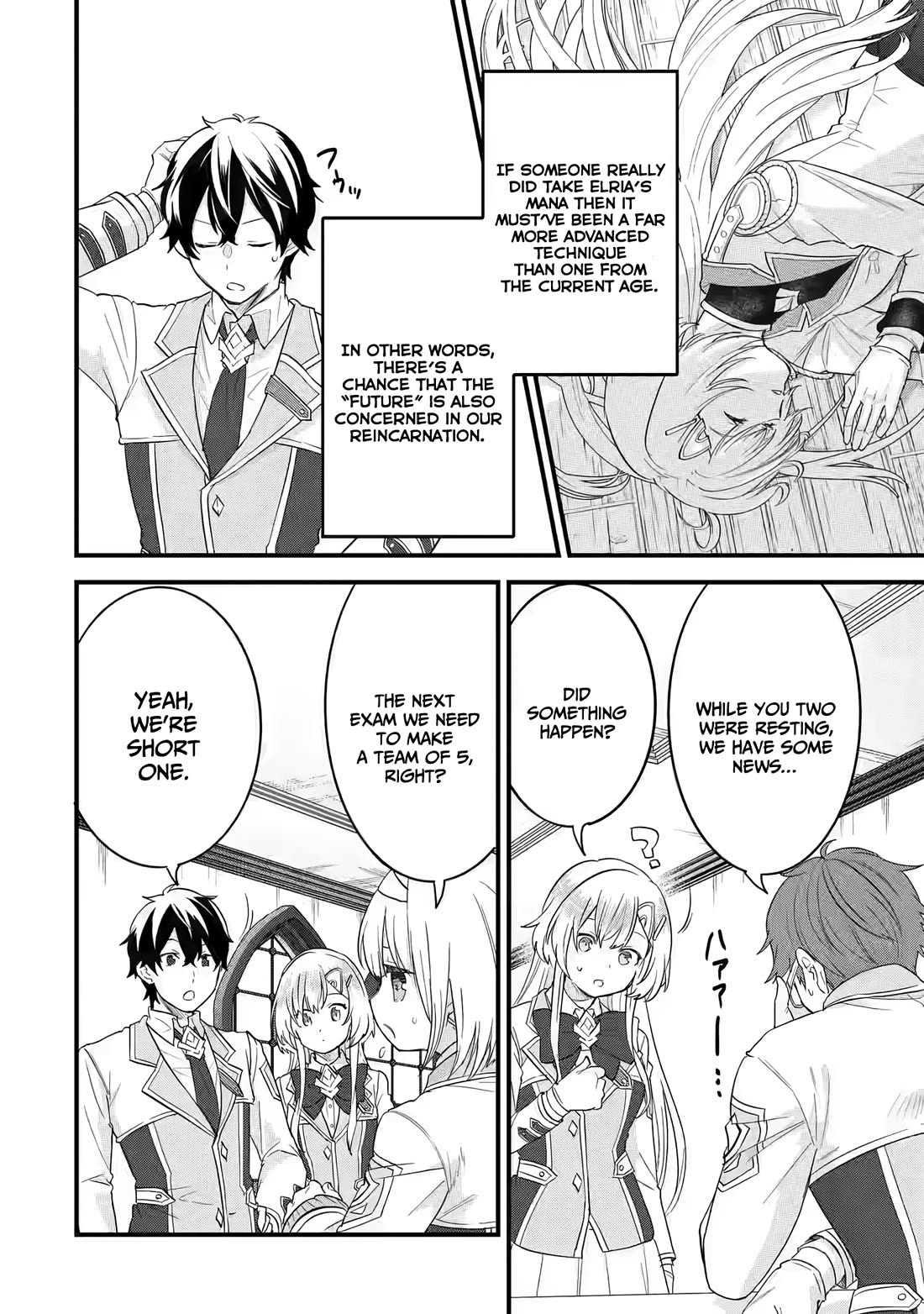 The Reincarnated Marriage of a Hero and a Sage: After Becoming Engaged to a Former Rival, We Became the Strongest Couple Chapter 14 page 37 - Chapter 14: The girl who leapt through time