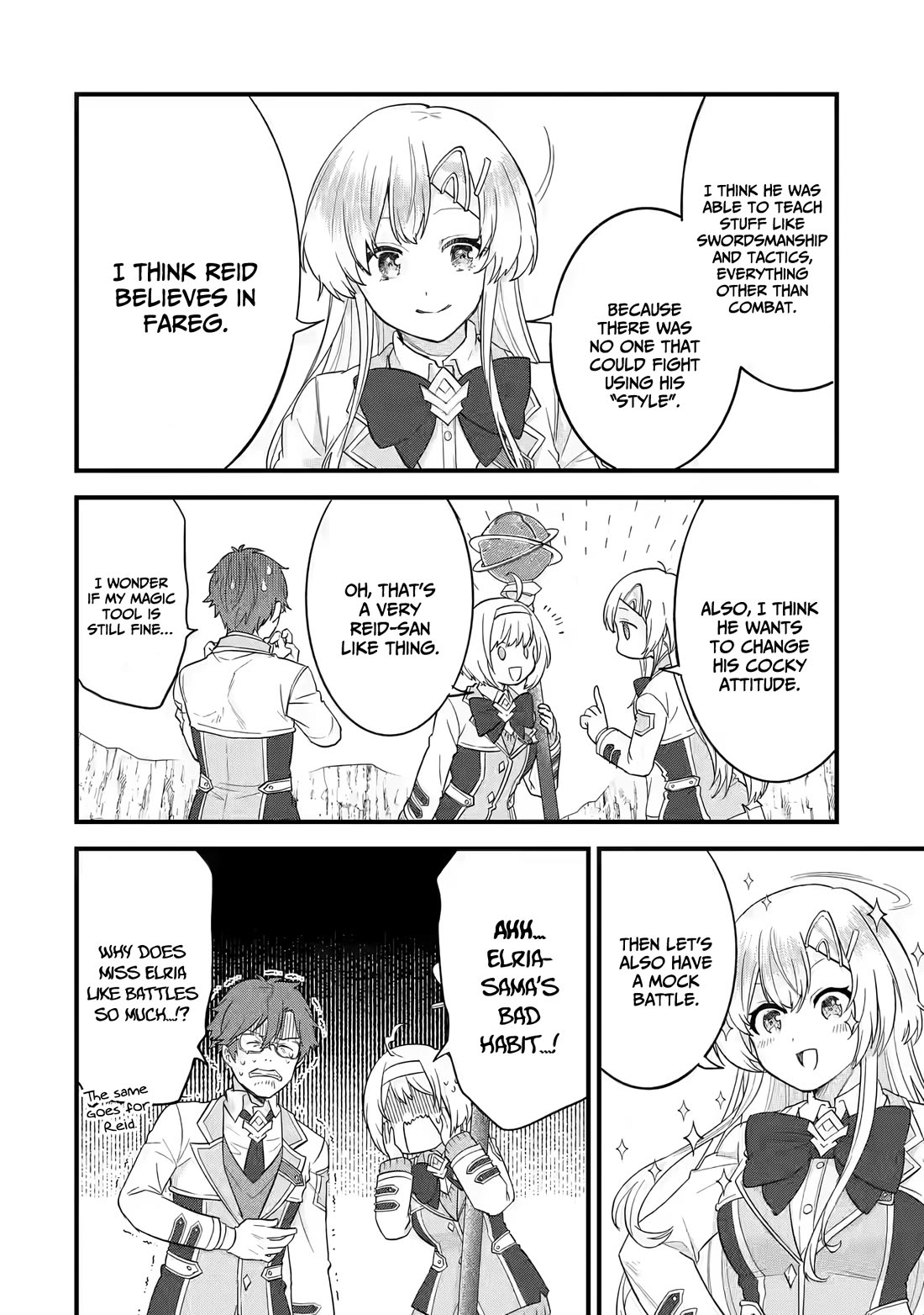 The Reincarnated Marriage of a Hero and a Sage: After Becoming Engaged to a Former Rival, We Became the Strongest Couple Chapter 15 page 32 - Chapter 15: Fareg's talent