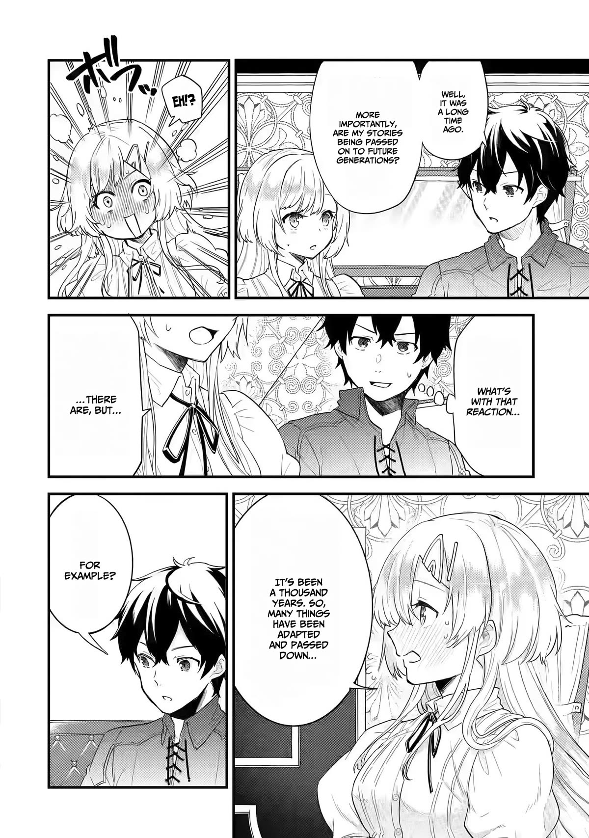 The Reincarnated Marriage of a Hero and a Sage: After Becoming Engaged to a Former Rival, We Became the Strongest Couple Chapter 2 page 21 - Chapter 2: The Hero and The Sage, engagement greeting