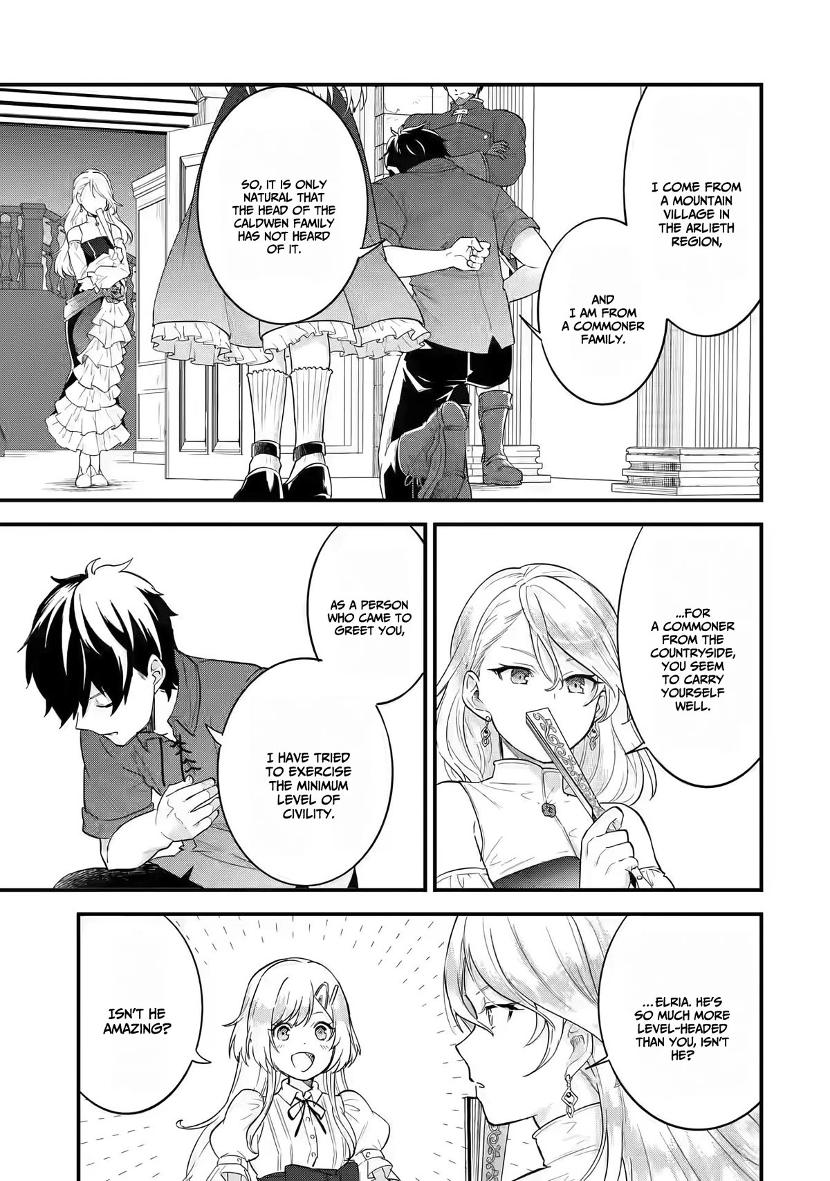 The Reincarnated Marriage of a Hero and a Sage: After Becoming Engaged to a Former Rival, We Became the Strongest Couple Chapter 2 page 30 - Chapter 2: The Hero and The Sage, engagement greeting