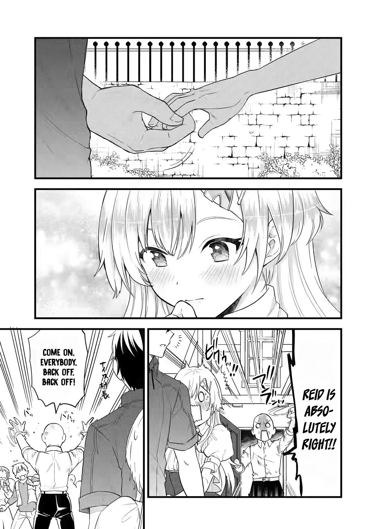 The Reincarnated Marriage of a Hero and a Sage: After Becoming Engaged to a Former Rival, We Became the Strongest Couple Chapter 2 page 6 - Chapter 2: The Hero and The Sage, engagement greeting