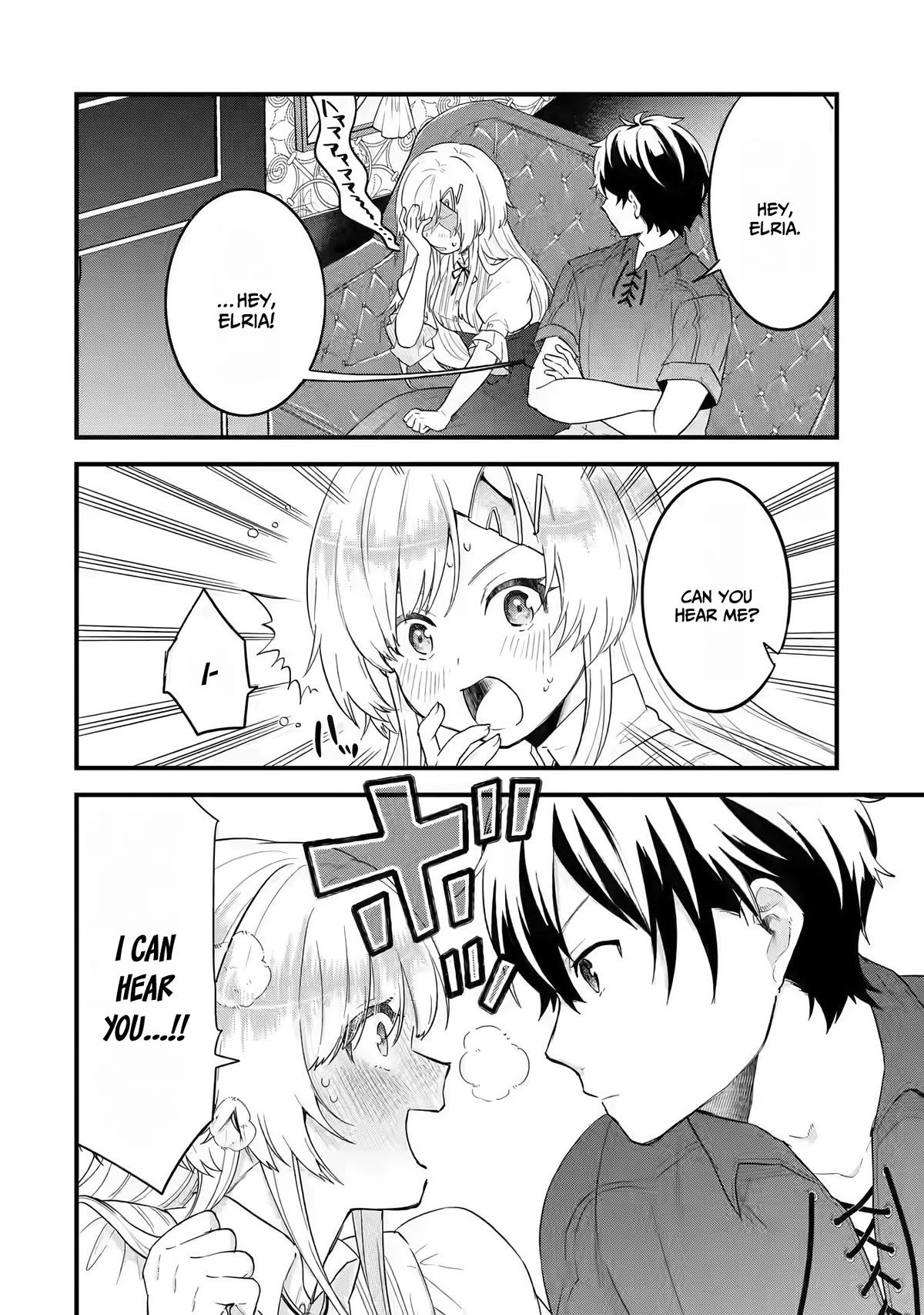 The Reincarnated Marriage of a Hero and a Sage: After Becoming Engaged to a Former Rival, We Became the Strongest Couple Chapter 2 page 9 - Chapter 2: The Hero and The Sage, engagement greeting