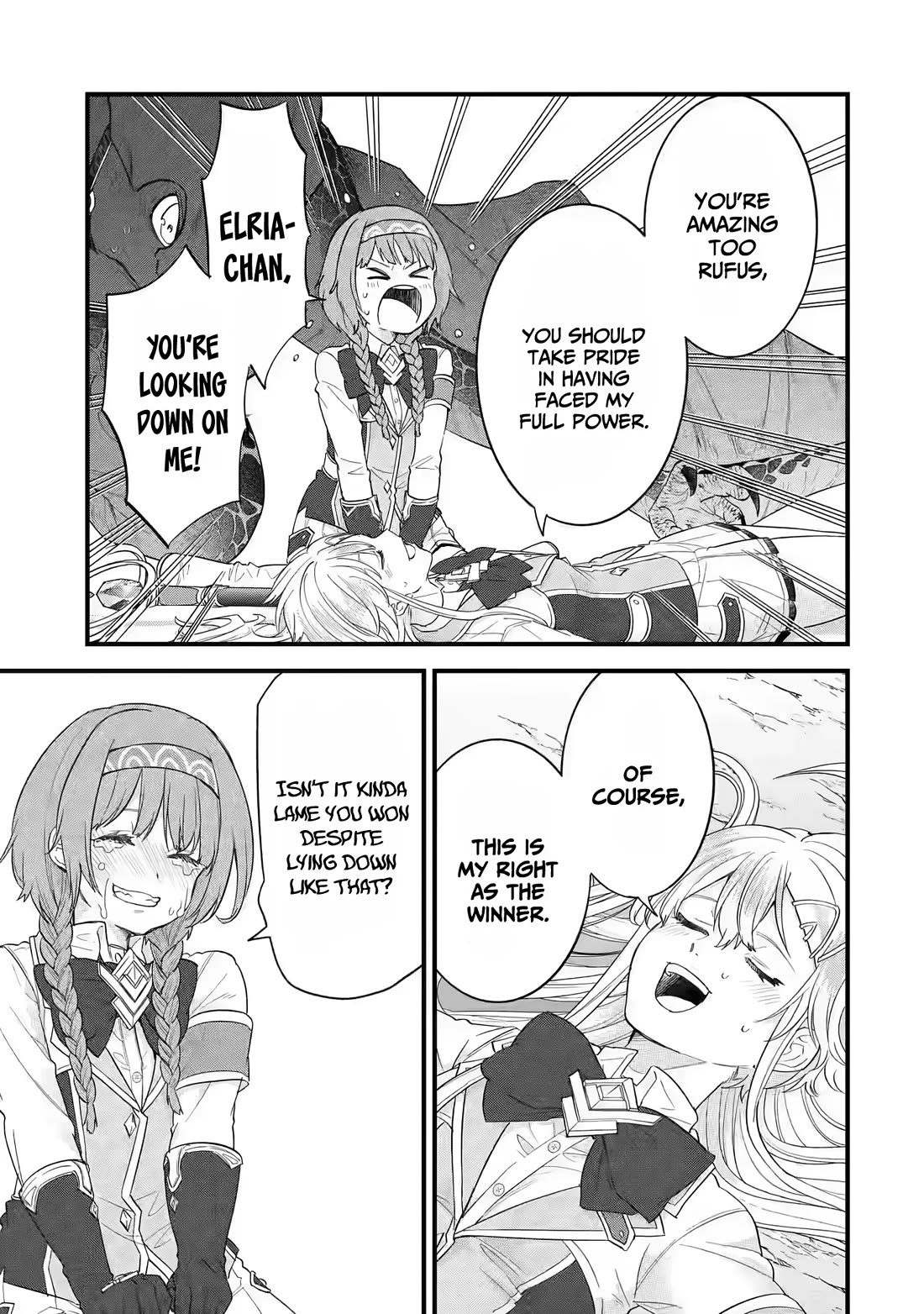 The Reincarnated Marriage of a Hero and a Sage: After Becoming Engaged to a Former Rival, We Became the Strongest Couple Chapter 20 page 21 - Chapter 20: Serious Elria