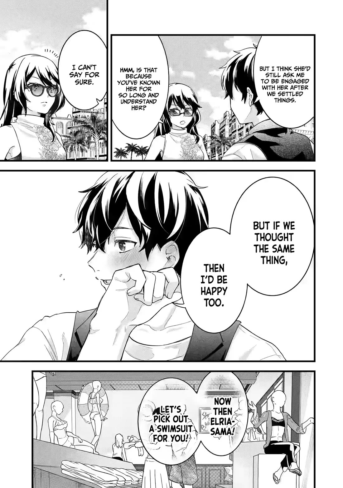 The Reincarnated Marriage of a Hero and a Sage: After Becoming Engaged to a Former Rival, We Became the Strongest Couple Chapter 23 page 12 - Chapter 23: Let's enjoy summer vacation!