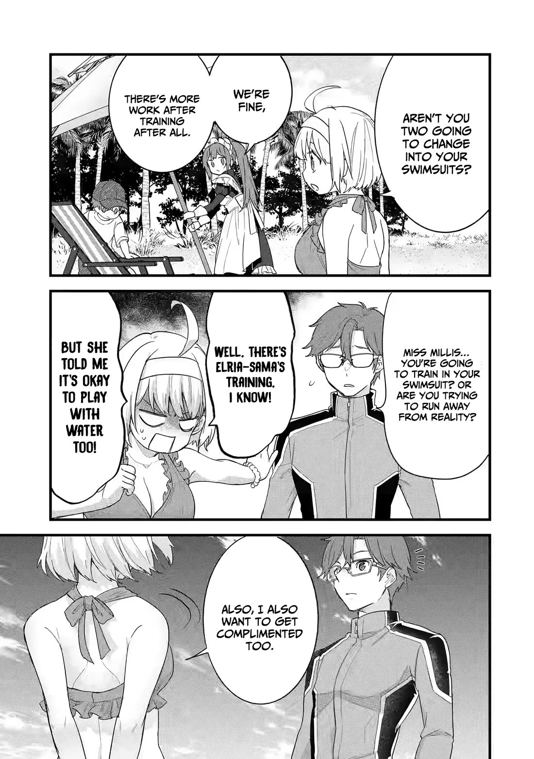 The Reincarnated Marriage of a Hero and a Sage: After Becoming Engaged to a Former Rival, We Became the Strongest Couple Chapter 23 page 34 - Chapter 23: Let's enjoy summer vacation!