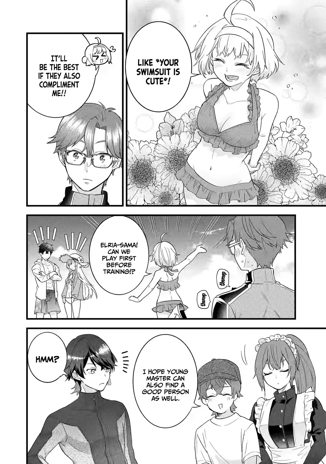 The Reincarnated Marriage of a Hero and a Sage: After Becoming Engaged to a Former Rival, We Became the Strongest Couple Chapter 23 page 35 - Chapter 23: Let's enjoy summer vacation!