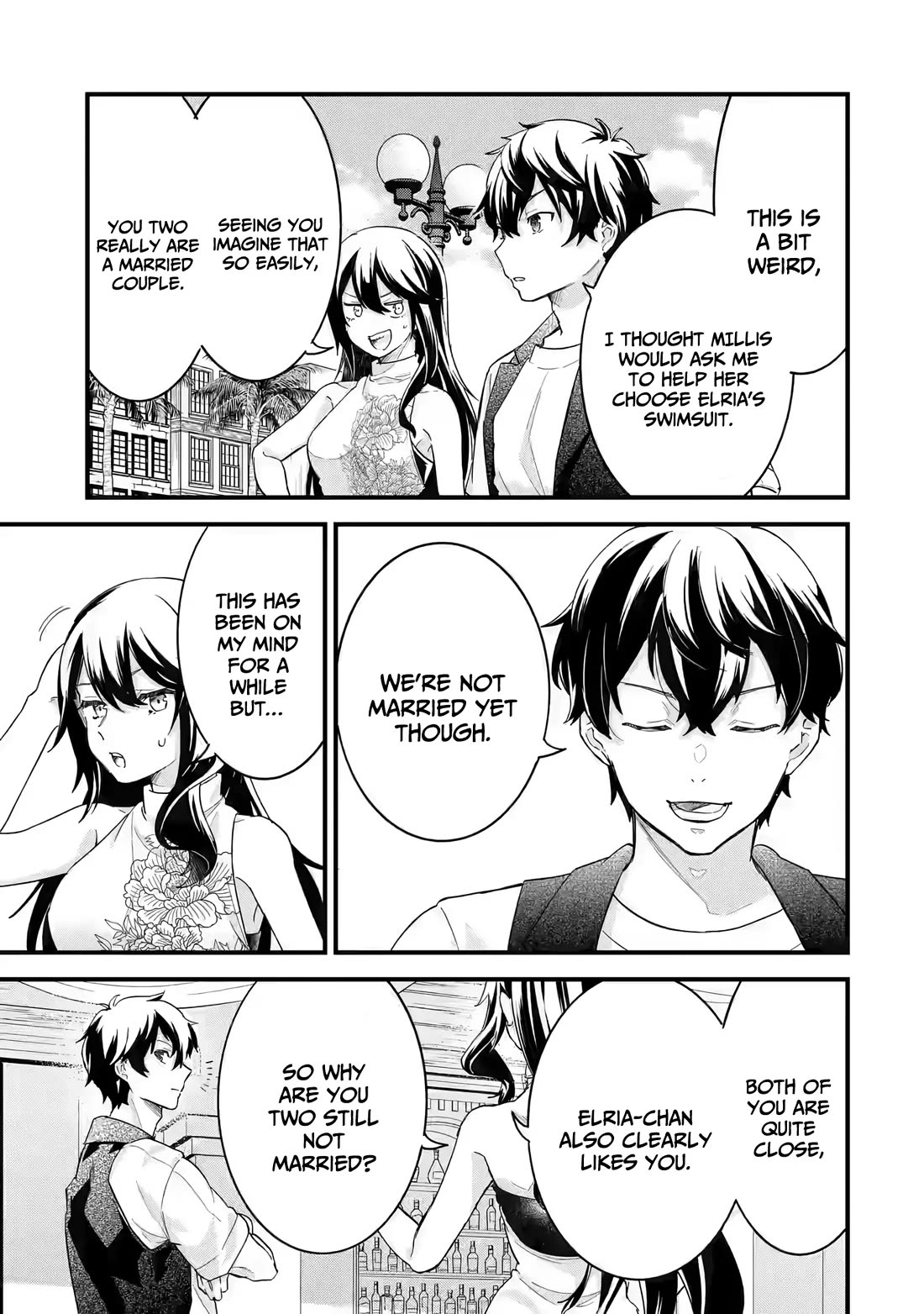 The Reincarnated Marriage of a Hero and a Sage: After Becoming Engaged to a Former Rival, We Became the Strongest Couple Chapter 23 page 6 - Chapter 23: Let's enjoy summer vacation!