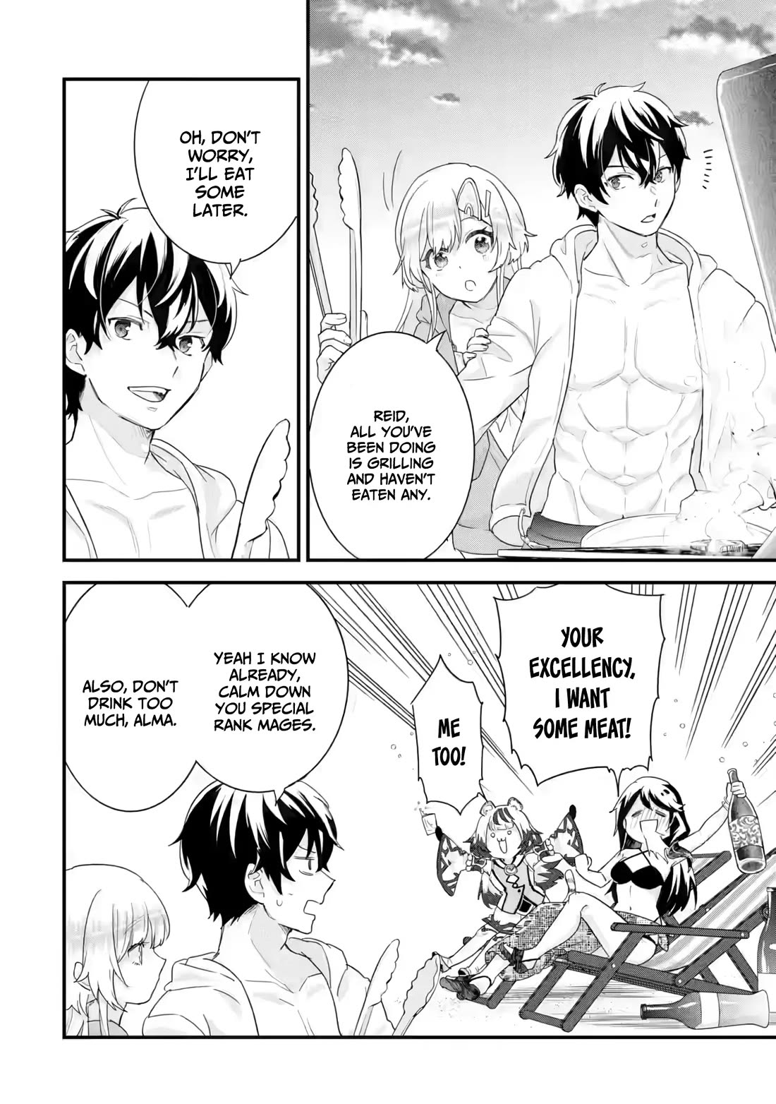 The Reincarnated Marriage of a Hero and a Sage: After Becoming Engaged to a Former Rival, We Became the Strongest Couple Chapter 24 page 29 - Chapter 24: Legnea's special rank mage has come!
