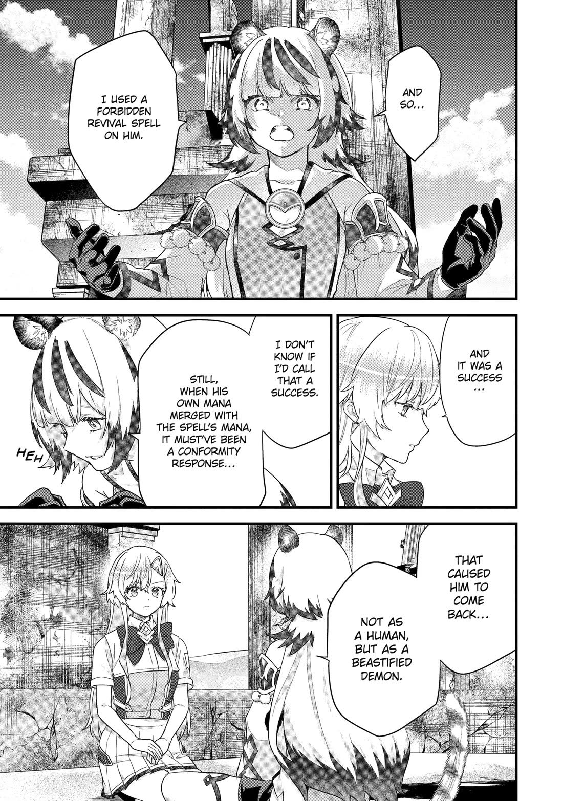 The Reincarnated Marriage of a Hero and a Sage: After Becoming Engaged to a Former Rival, We Became the Strongest Couple Chapter 27 page 28 - Chapter 27