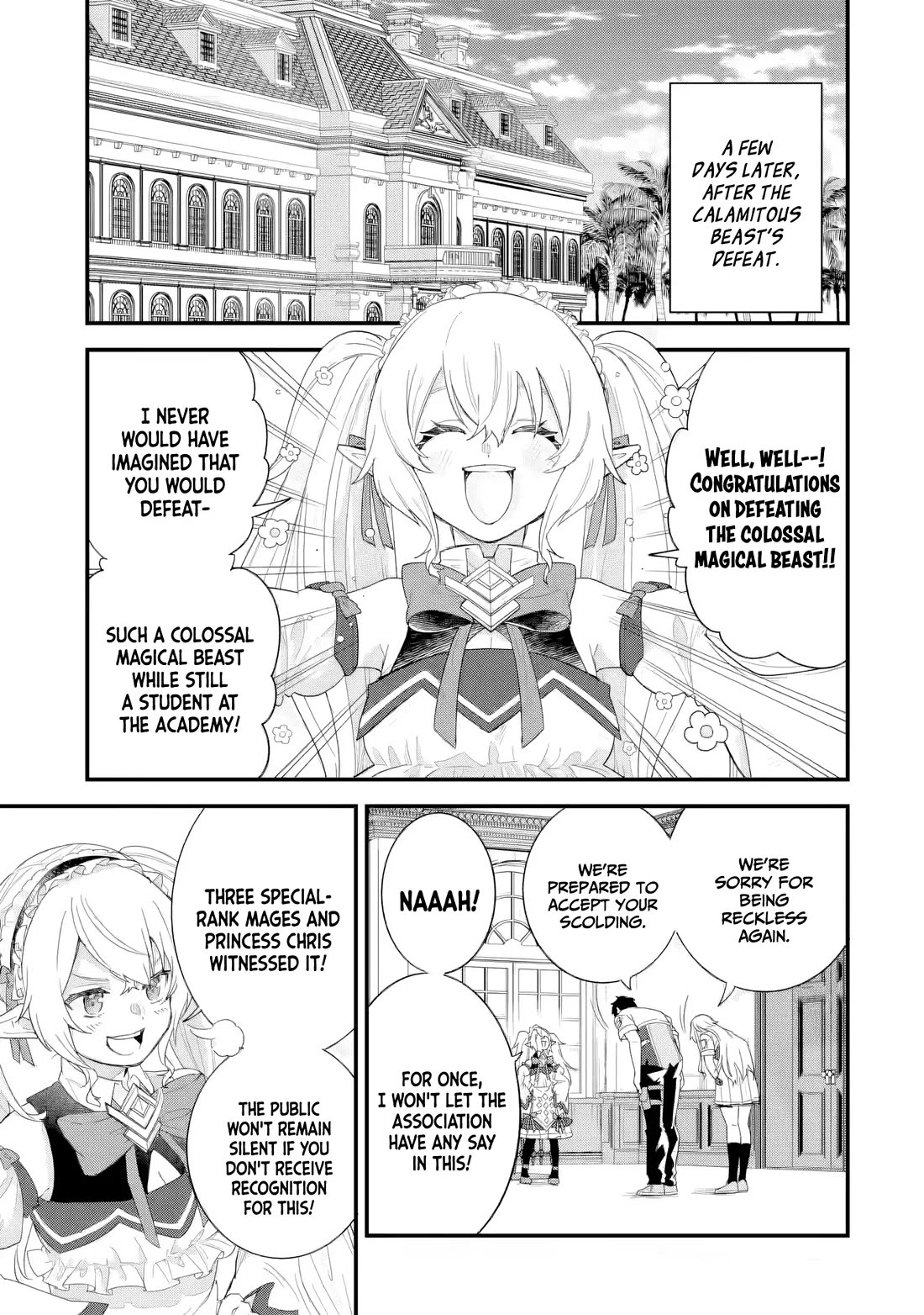 The Reincarnated Marriage of a Hero and a Sage: After Becoming Engaged to a Former Rival, We Became the Strongest Couple Chapter 30 page 36 - Chapter 30: Colossal magical beast