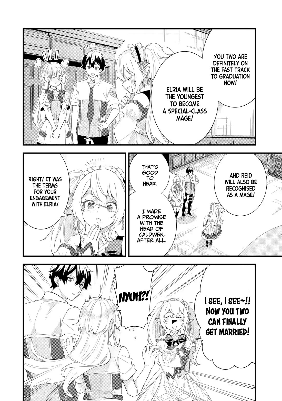 The Reincarnated Marriage of a Hero and a Sage: After Becoming Engaged to a Former Rival, We Became the Strongest Couple Chapter 30 page 37 - Chapter 30: Colossal magical beast