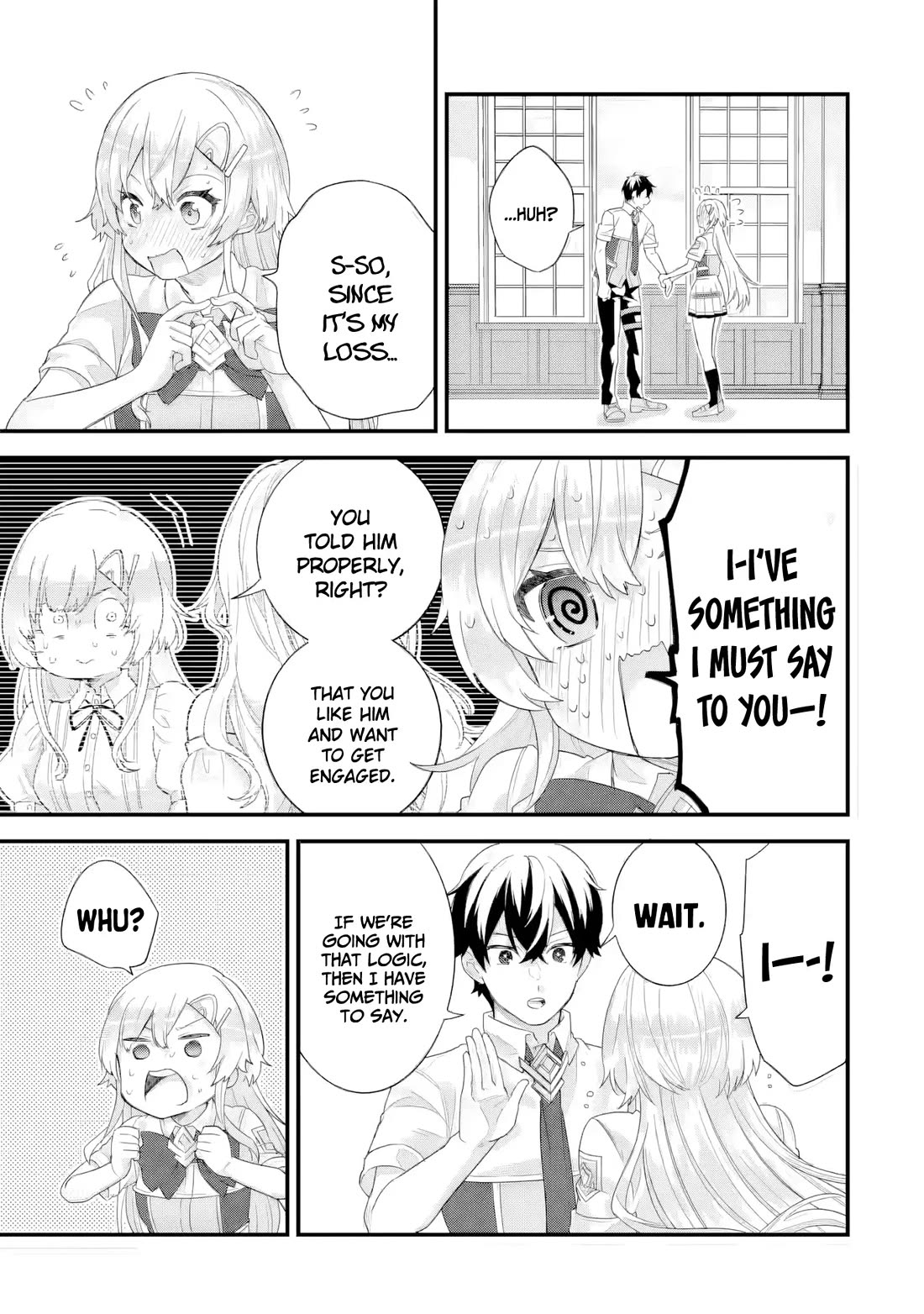 The Reincarnated Marriage of a Hero and a Sage: After Becoming Engaged to a Former Rival, We Became the Strongest Couple Chapter 32 page 14 - Chapter 32: The Hero & The Sage steel their resolve