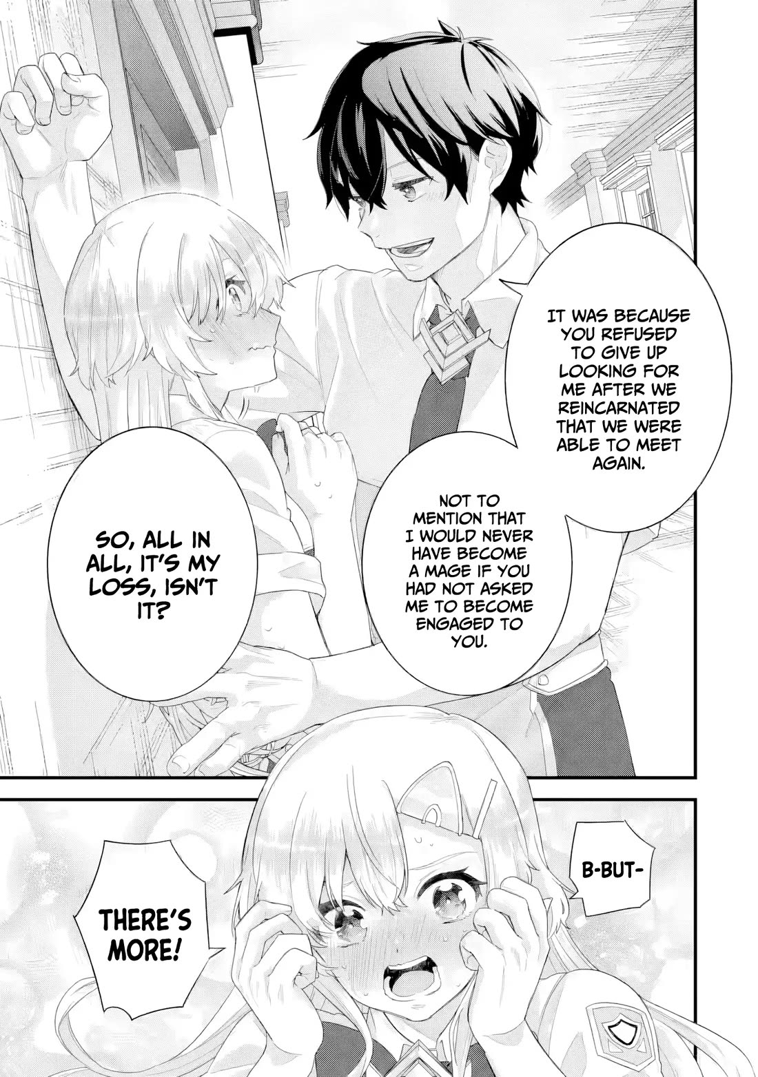 The Reincarnated Marriage of a Hero and a Sage: After Becoming Engaged to a Former Rival, We Became the Strongest Couple Chapter 32 page 16 - Chapter 32: The Hero & The Sage steel their resolve