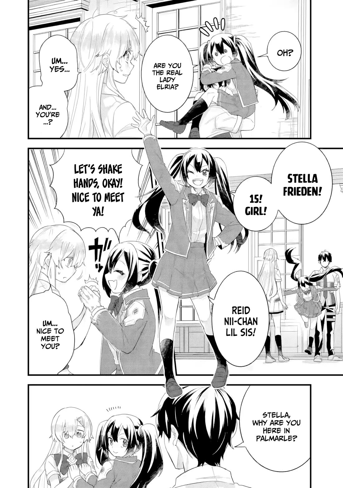 The Reincarnated Marriage of a Hero and a Sage: After Becoming Engaged to a Former Rival, We Became the Strongest Couple Chapter 32 page 21 - Chapter 32: The Hero & The Sage steel their resolve