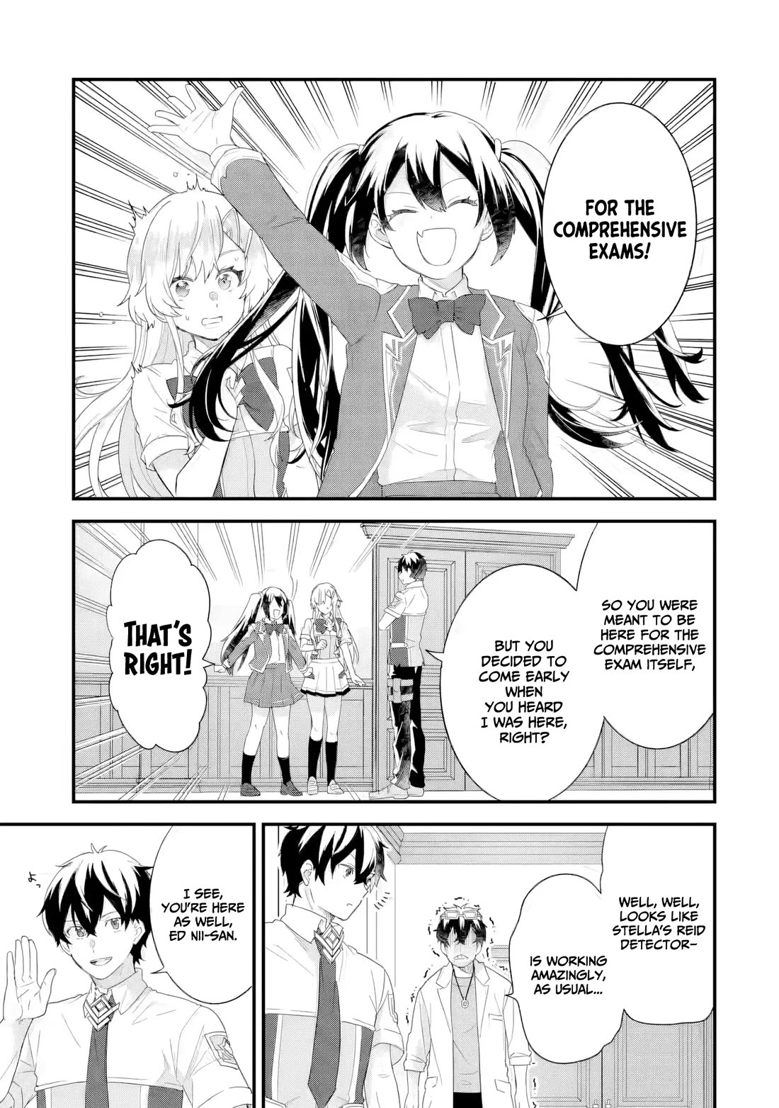 The Reincarnated Marriage of a Hero and a Sage: After Becoming Engaged to a Former Rival, We Became the Strongest Couple Chapter 32 page 22 - Chapter 32: The Hero & The Sage steel their resolve