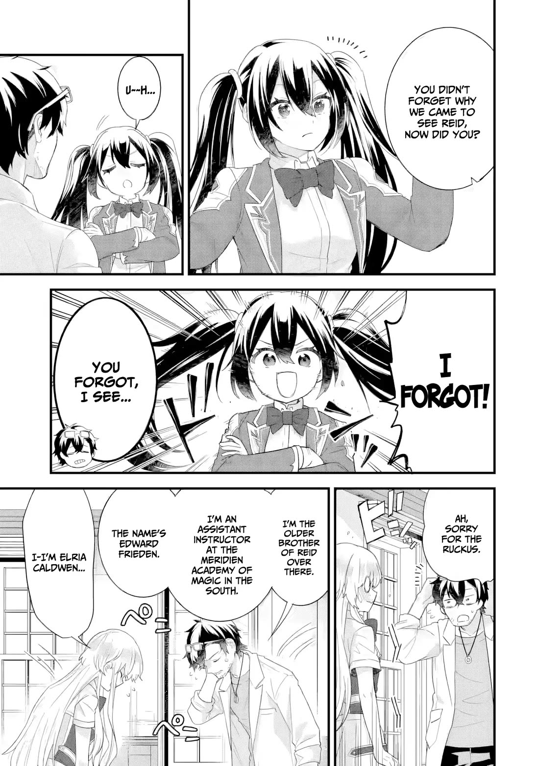The Reincarnated Marriage of a Hero and a Sage: After Becoming Engaged to a Former Rival, We Became the Strongest Couple Chapter 32 page 24 - Chapter 32: The Hero & The Sage steel their resolve