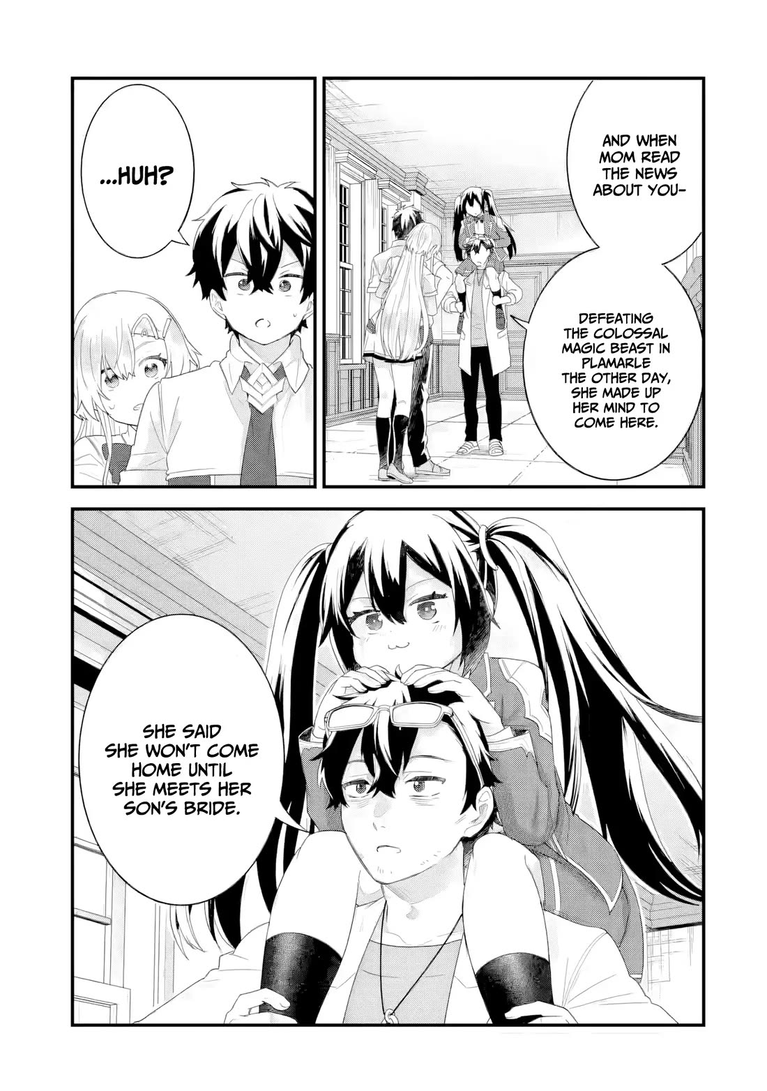 The Reincarnated Marriage of a Hero and a Sage: After Becoming Engaged to a Former Rival, We Became the Strongest Couple Chapter 32 page 28 - Chapter 32: The Hero & The Sage steel their resolve