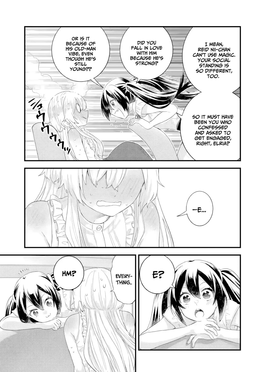 The Reincarnated Marriage of a Hero and a Sage: After Becoming Engaged to a Former Rival, We Became the Strongest Couple Chapter 32 page 34 - Chapter 32: The Hero & The Sage steel their resolve