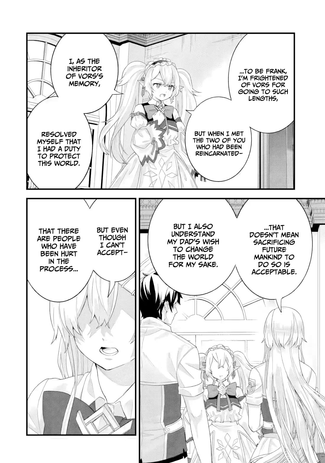 The Reincarnated Marriage of a Hero and a Sage: After Becoming Engaged to a Former Rival, We Became the Strongest Couple Chapter 32 page 7 - Chapter 32: The Hero & The Sage steel their resolve