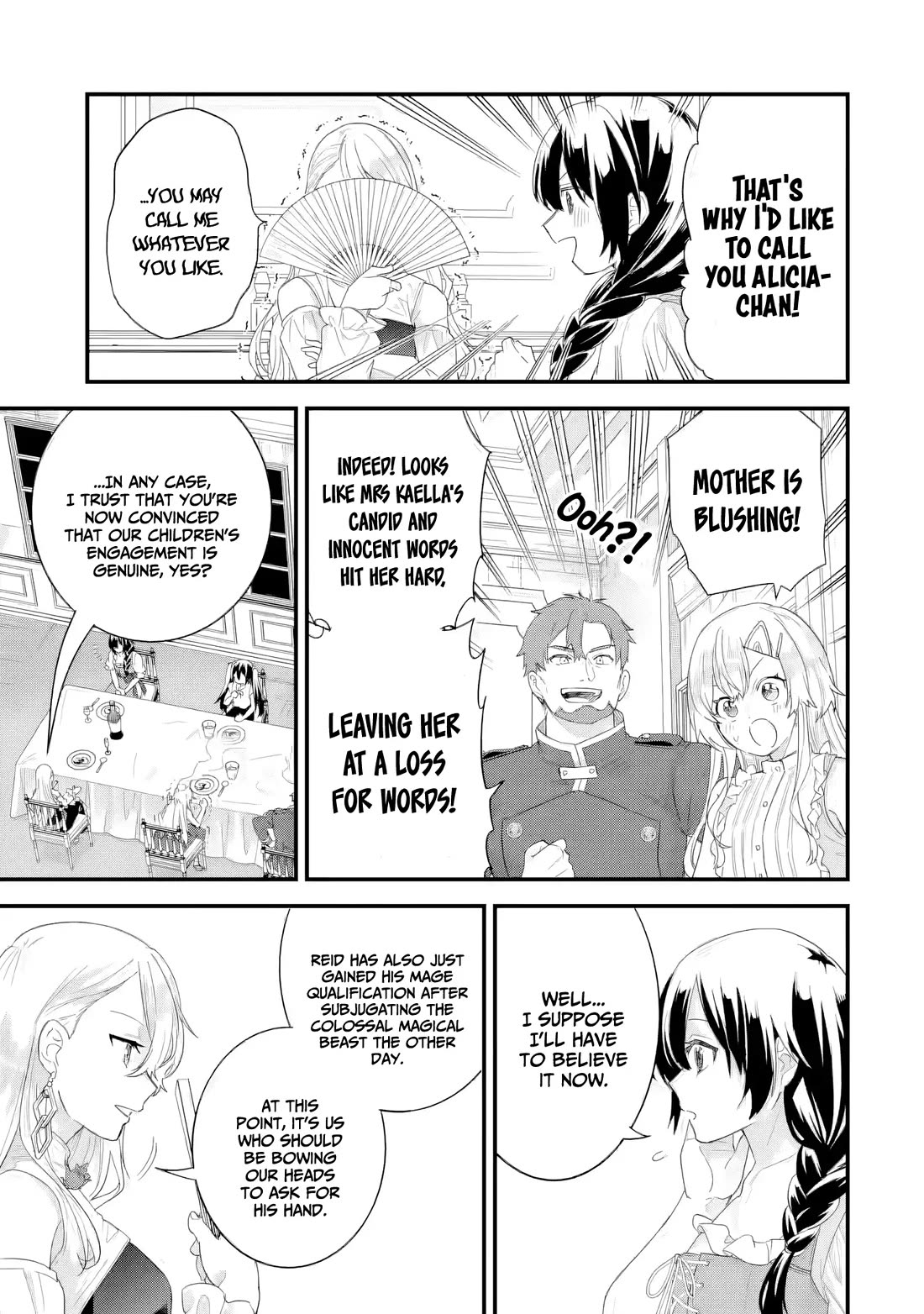 The Reincarnated Marriage of a Hero and a Sage: After Becoming Engaged to a Former Rival, We Became the Strongest Couple Chapter 33 page 12 - Chapter 33: The Frieden Family