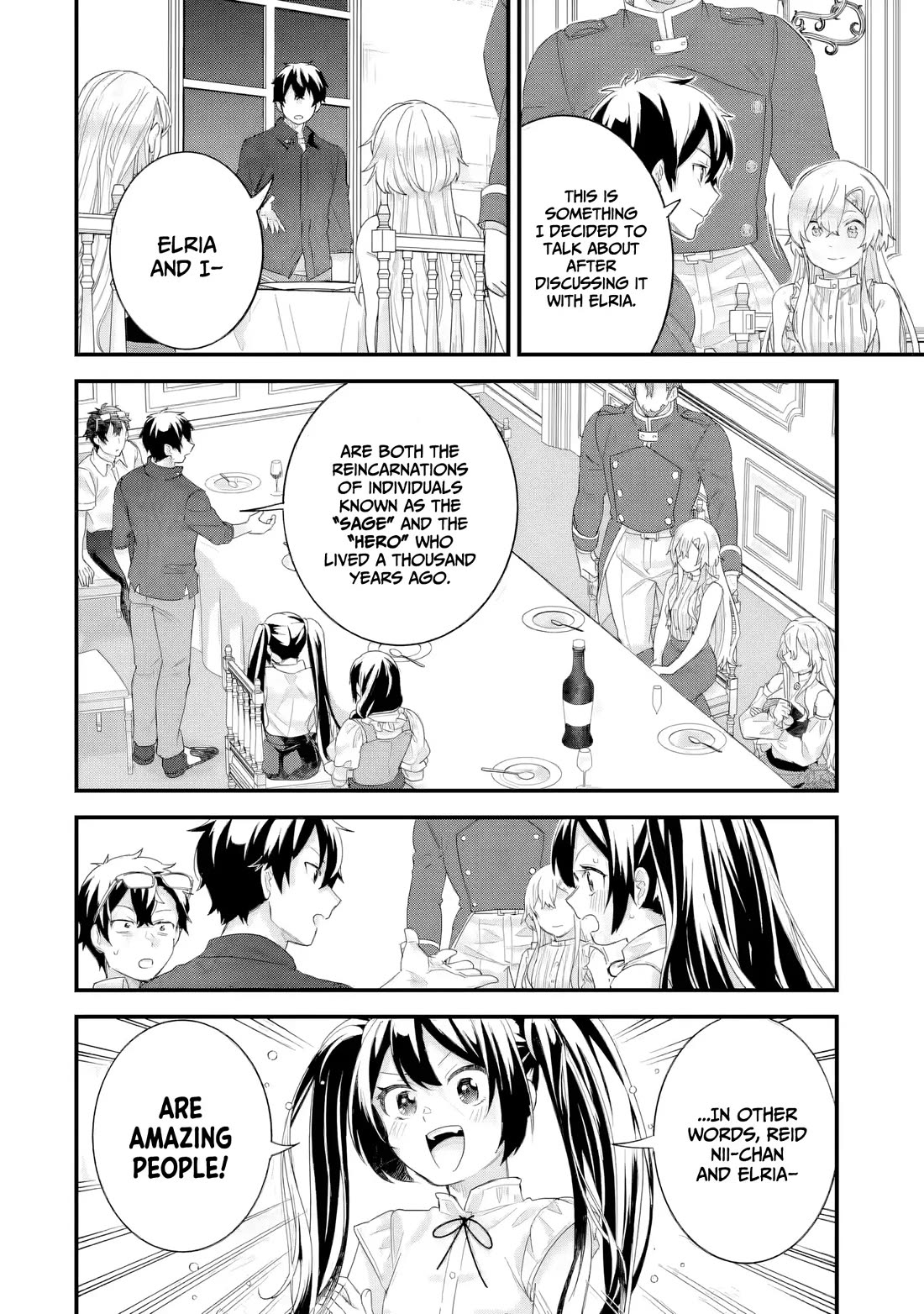The Reincarnated Marriage of a Hero and a Sage: After Becoming Engaged to a Former Rival, We Became the Strongest Couple Chapter 33 page 21 - Chapter 33: The Frieden Family