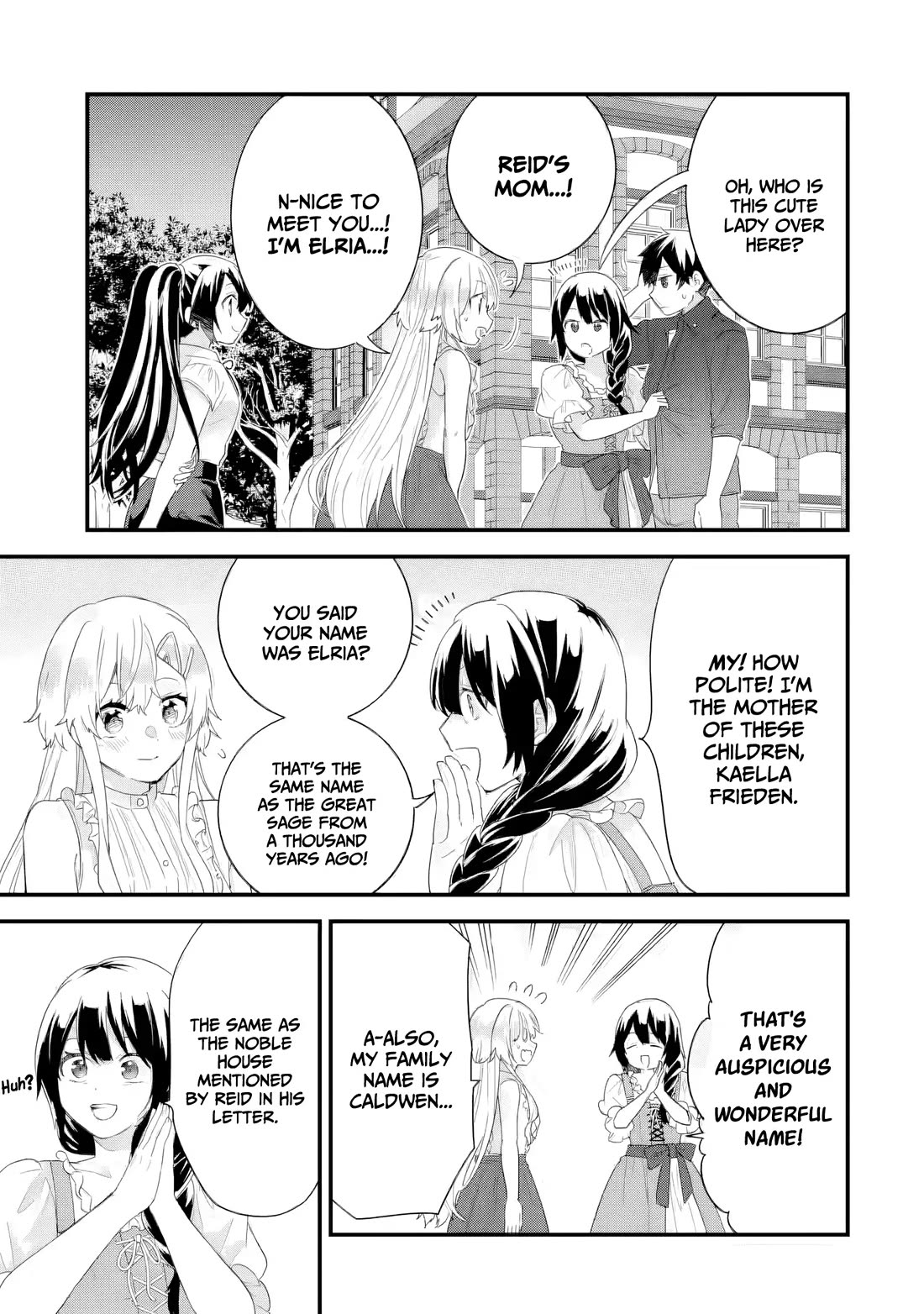 The Reincarnated Marriage of a Hero and a Sage: After Becoming Engaged to a Former Rival, We Became the Strongest Couple Chapter 33 page 6 - Chapter 33: The Frieden Family