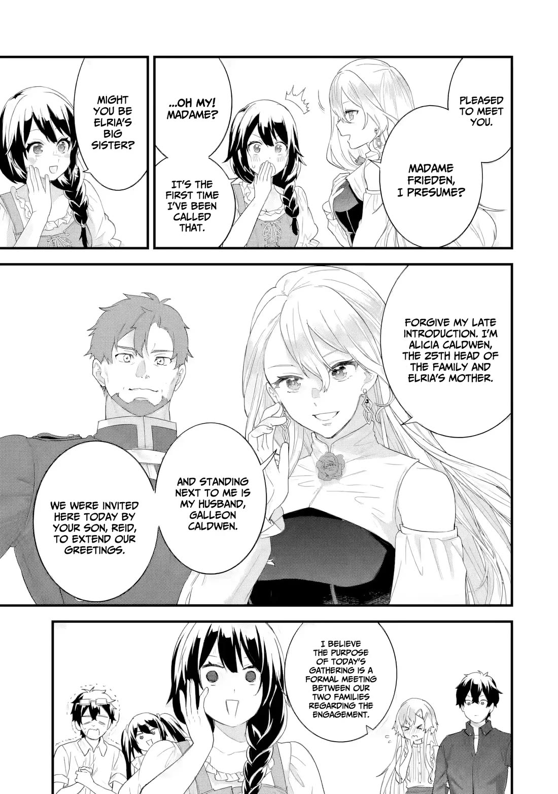 The Reincarnated Marriage of a Hero and a Sage: After Becoming Engaged to a Former Rival, We Became the Strongest Couple Chapter 33 page 8 - Chapter 33: The Frieden Family